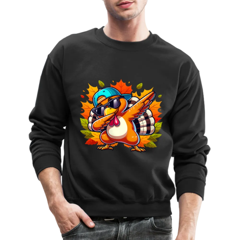 Dabbing Thanksgiving Turkey Sweatshirt