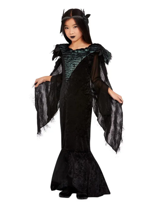 Deluxe Raven Princess Costume, Black