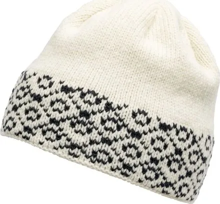 Devold Bjørnøya Wool Beanie Offwhite/Ink | Buy Devold Bjørnøya Wool Beanie Offwhite/Ink here | Outnorth