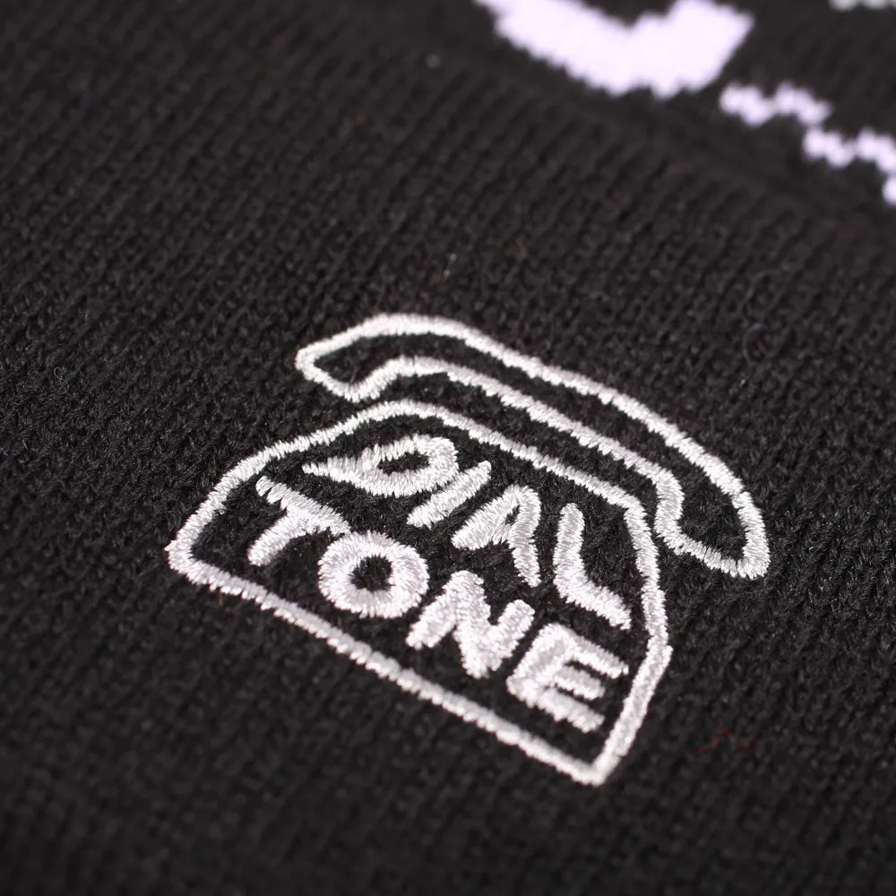 Dial Tone Wheel Co Hotline Beanie Hat Black