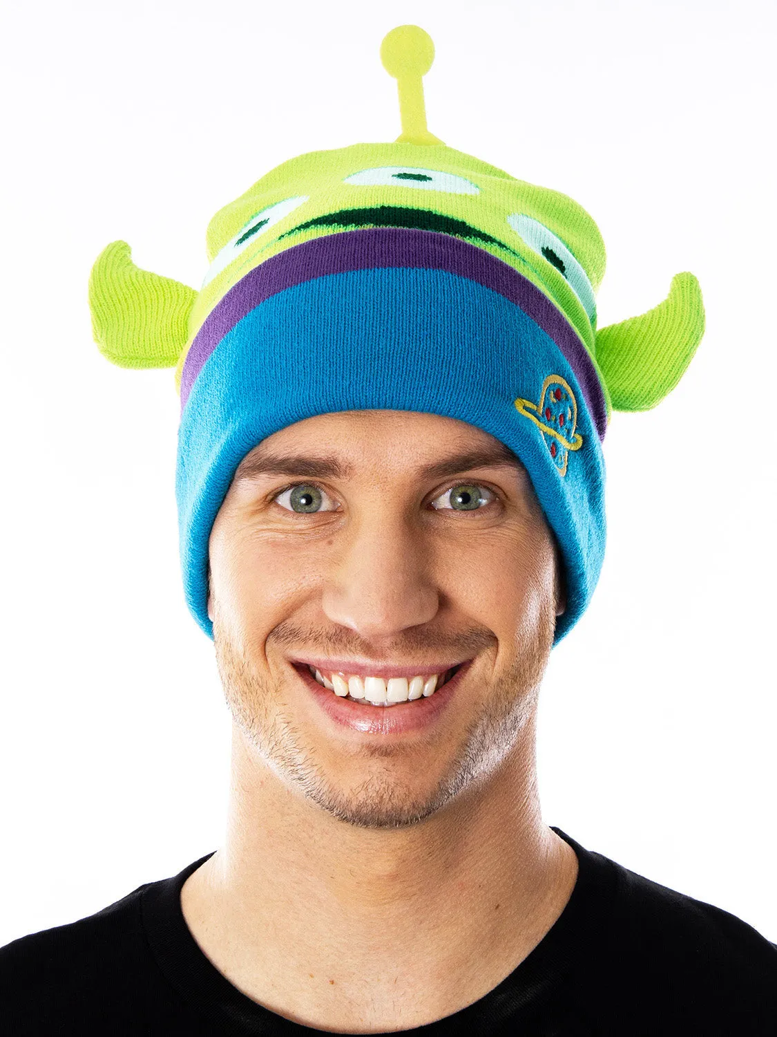 Disney Toy Story Pizza Planet Aliens Beanie 3D Character Design Costume Hat