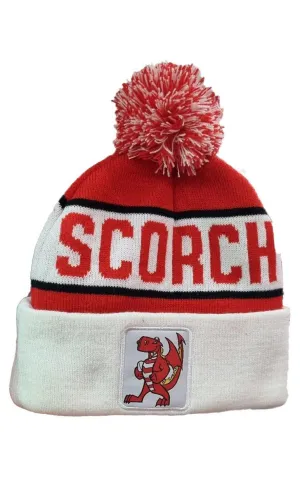 Dragons Youth "Scorch" Beanie - Red