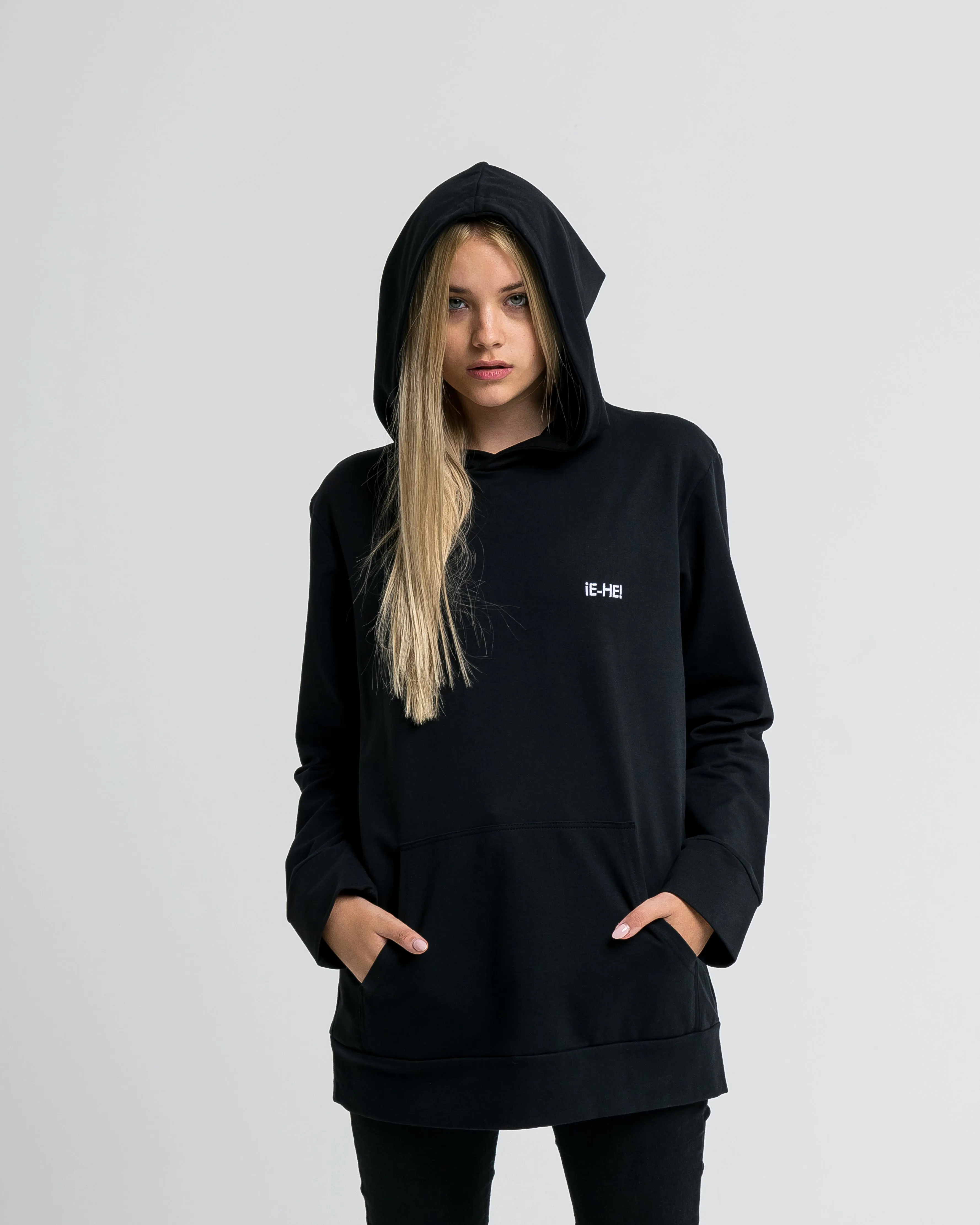 EHE Apparel Embroidered logo Hoodie - Black