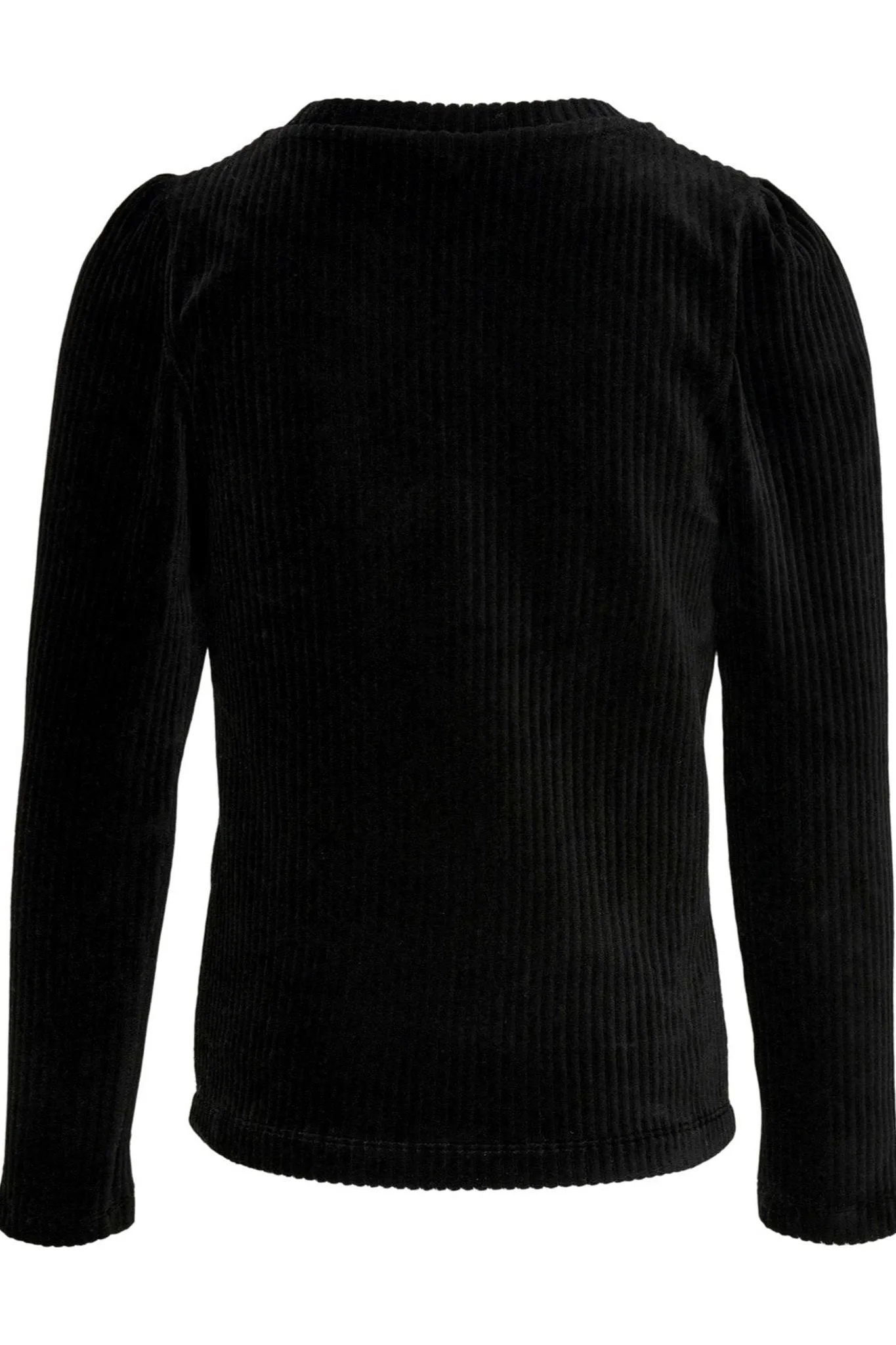 Fenja Puff Jumper - Black