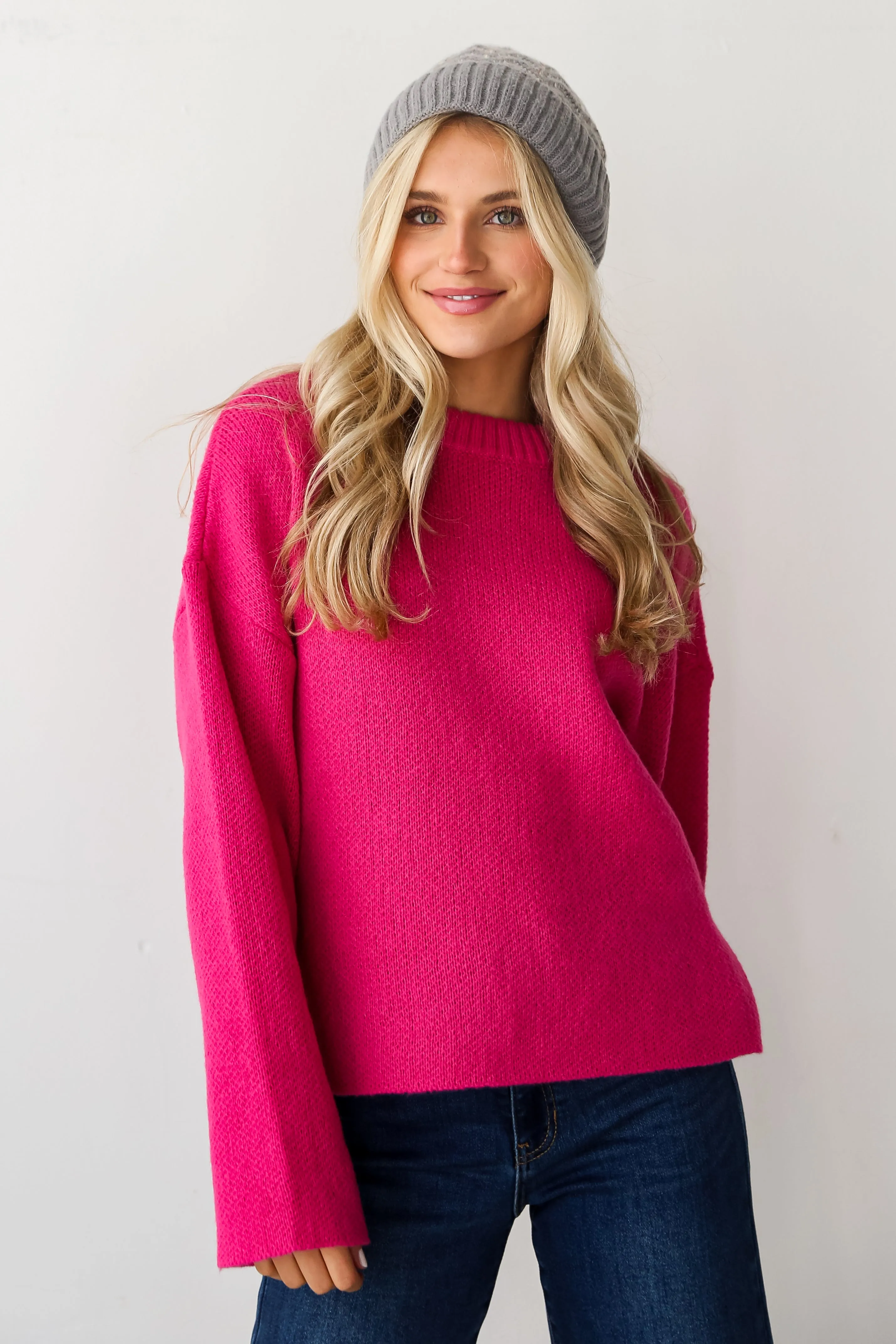 FINAL SALE - Hailey Oversized Sweater - DOORBUSTER