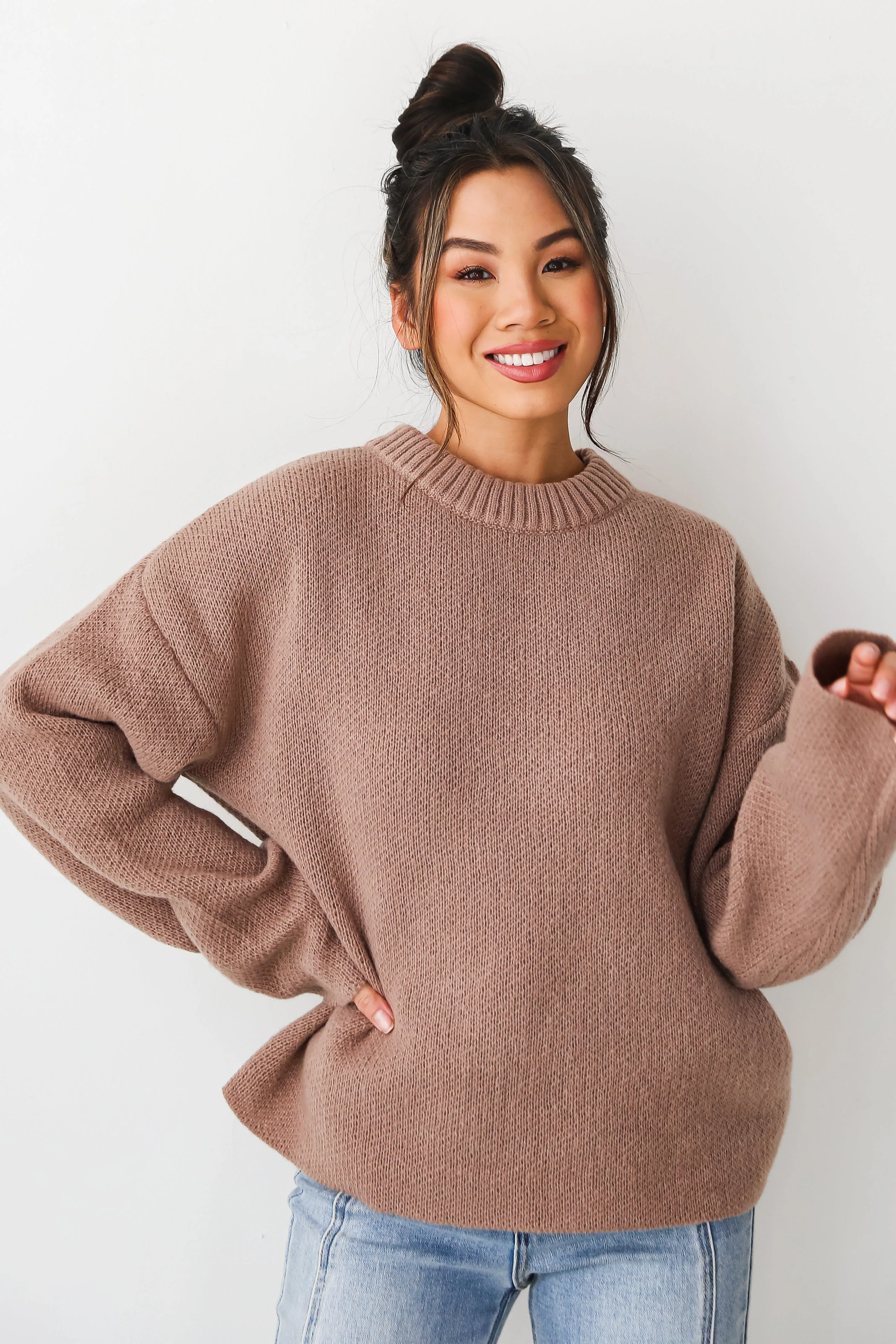 FINAL SALE - Hailey Oversized Sweater - DOORBUSTER