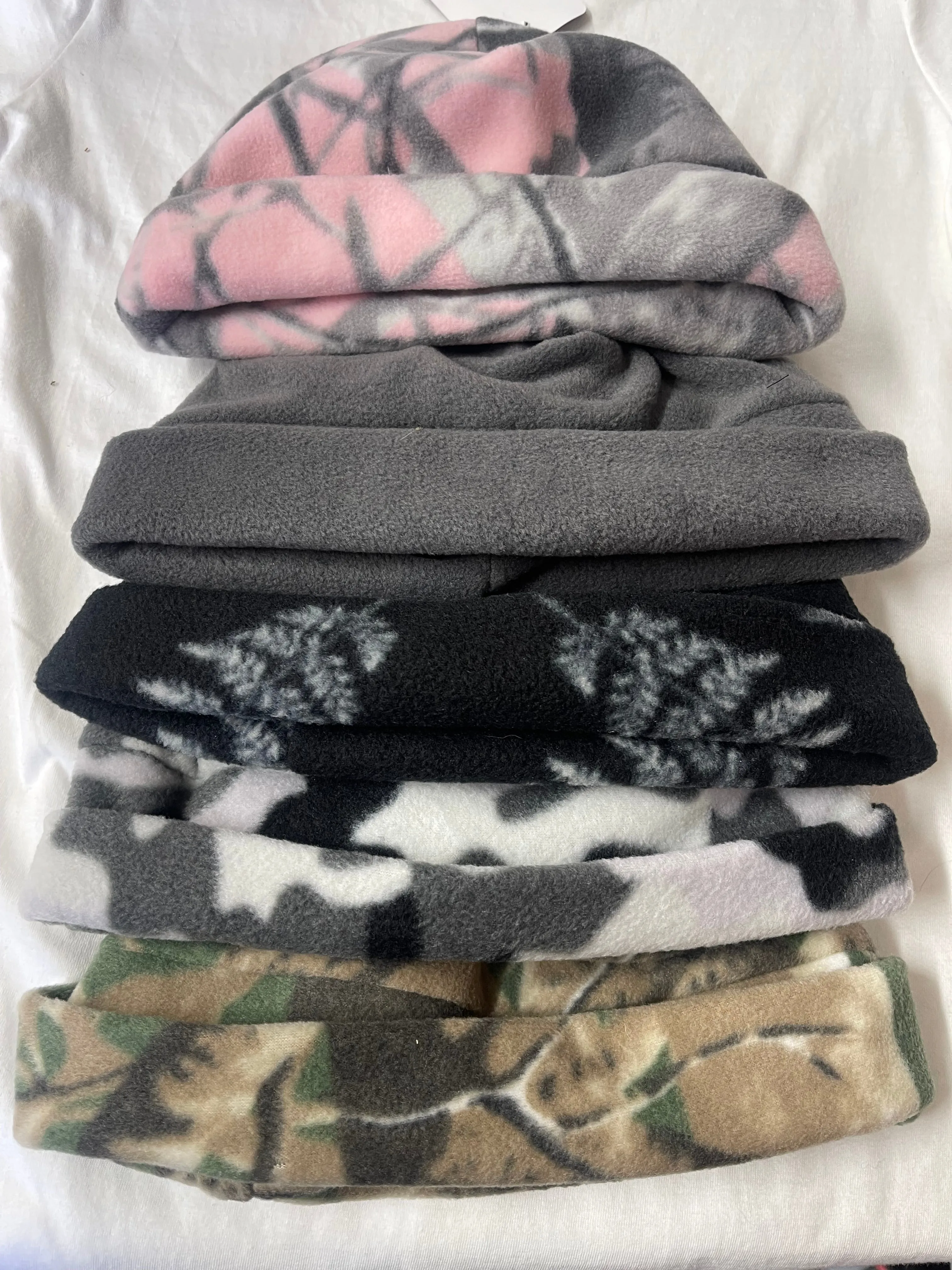 Fleece Beanies and Neck warmers