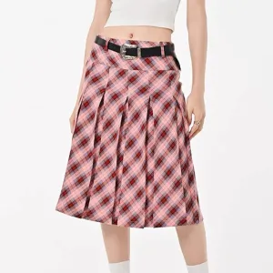 Good Manners Plaid Kilt Skirt