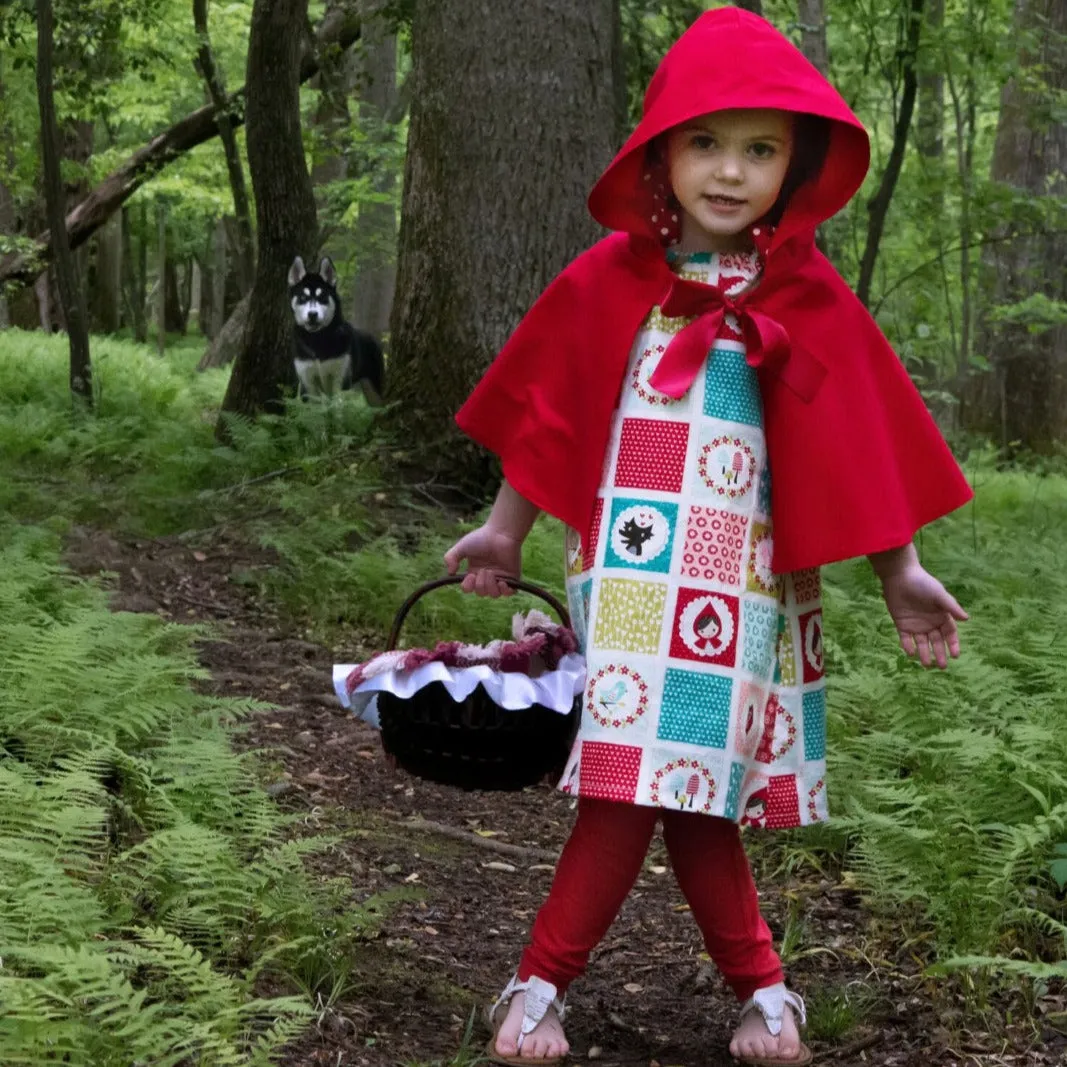 Halloween Red Riding Hood Cape