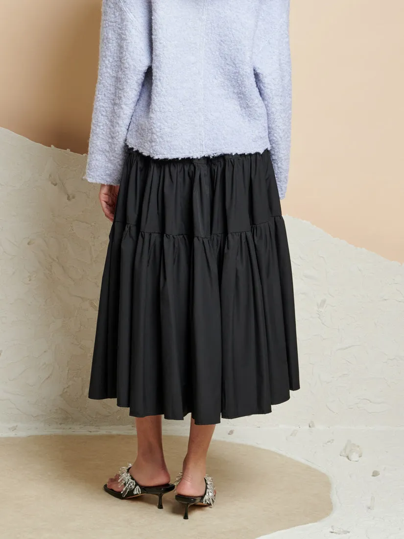 Harriet Tiered Midi Skirt