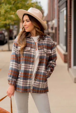 Hayride Ready Plaid Shacket