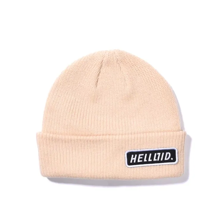 Helloid Watch Beanie-WHITE