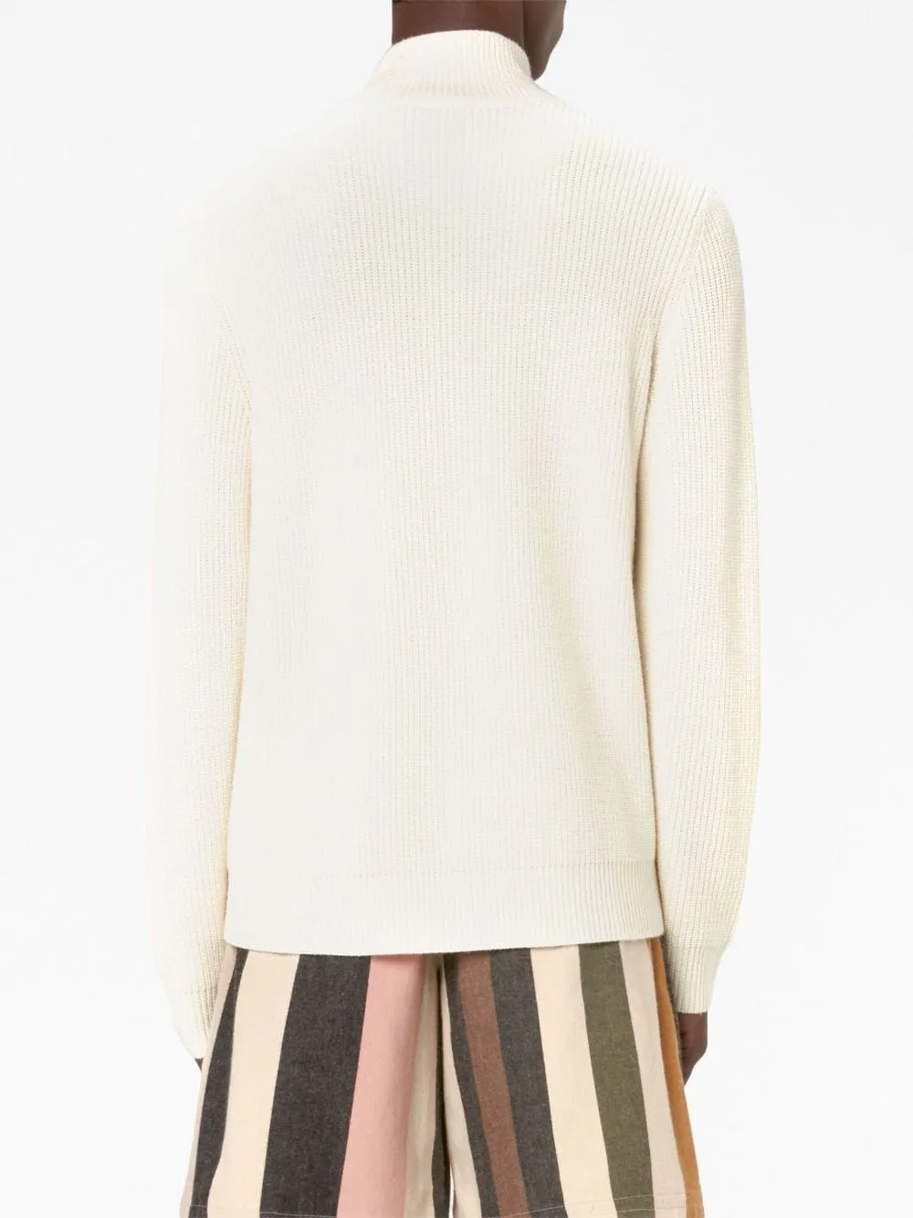 Henley High-Neck Jumper