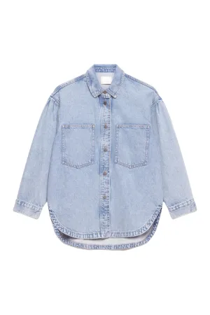 Indigo Oversized Denim Shacket