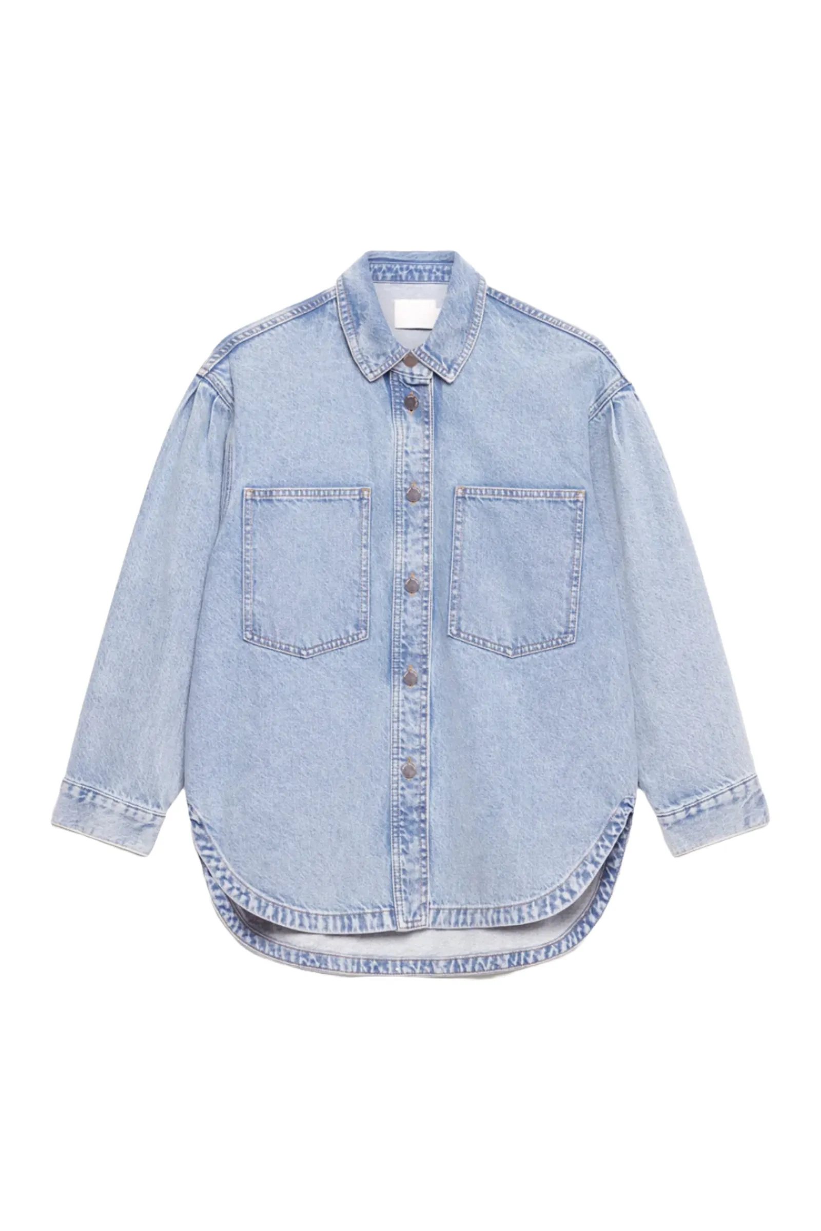 Indigo Oversized Denim Shacket