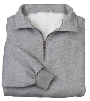 JERZEES SUPER SWEATS - 1/4 Zip Sweatshirt with Cadet Collar.  4528M