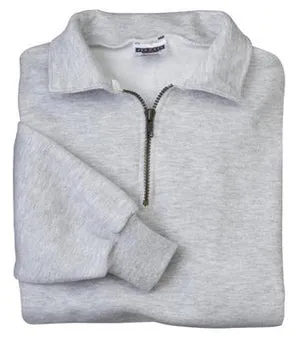 JERZEES SUPER SWEATS - 1/4 Zip Sweatshirt with Cadet Collar.  4528M