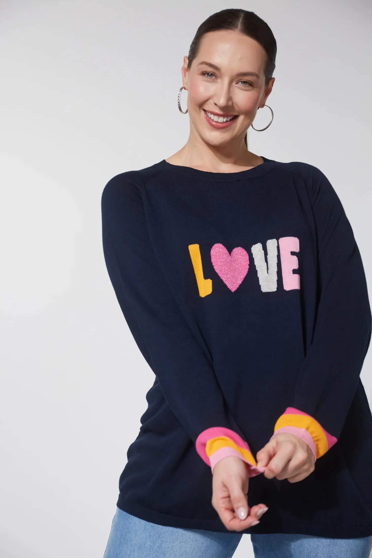 Jumper - Boden Love Midnight