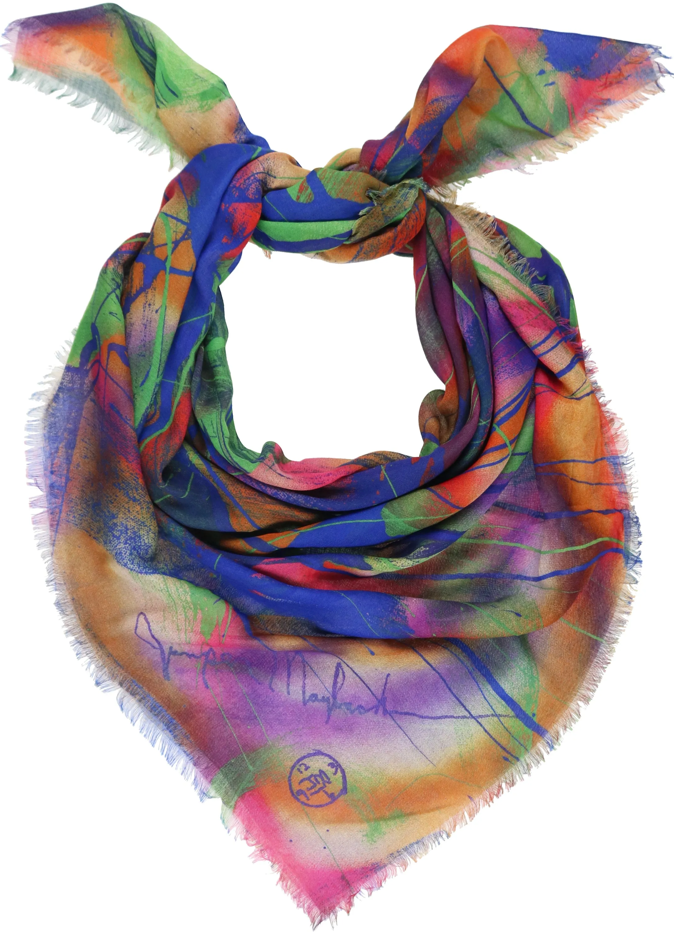 Jumper Maybach X FRAAS "Chromatic #1" Recycled Polyester Square Scarf