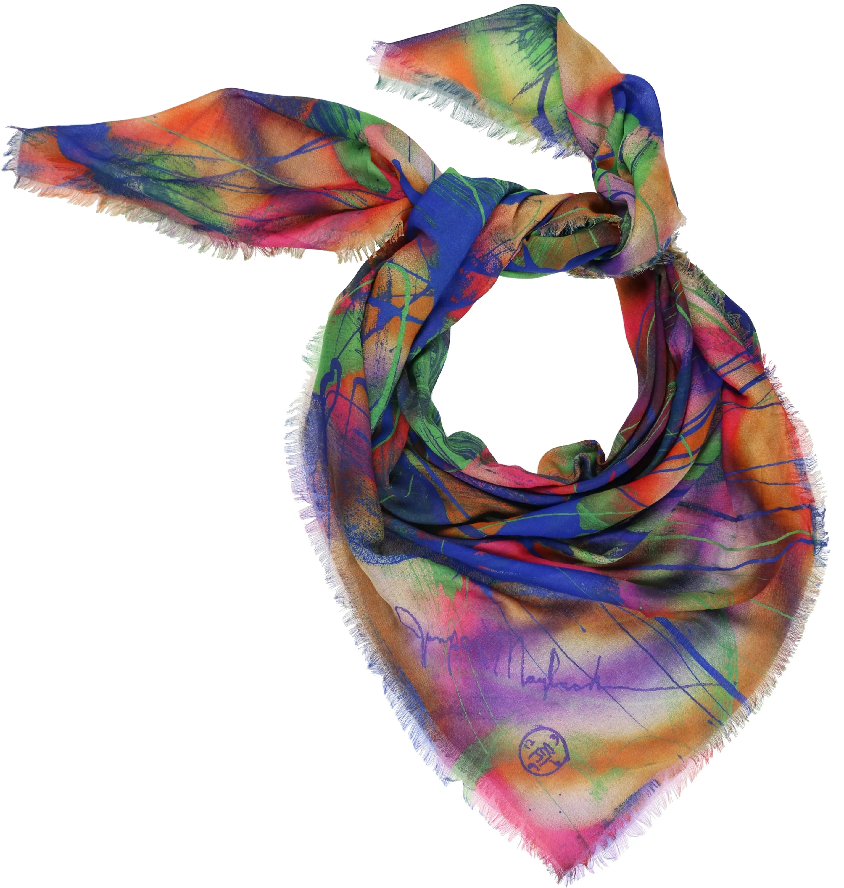 Jumper Maybach X FRAAS "Chromatic #1" Recycled Polyester Square Scarf