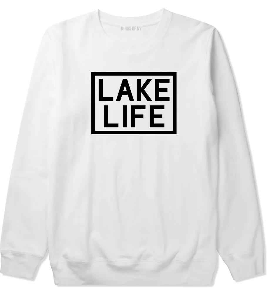 Lake Life Box Mens Crewneck Sweatshirt