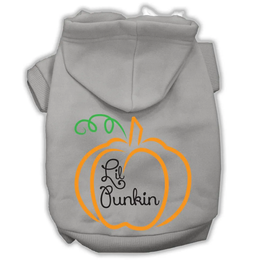 Lil Punkin Screenprint Hoodie Grey Xs (8)