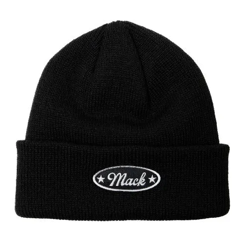 [MACK BARRY] Seasonless TWO STAR MACK PATCH BEANIE