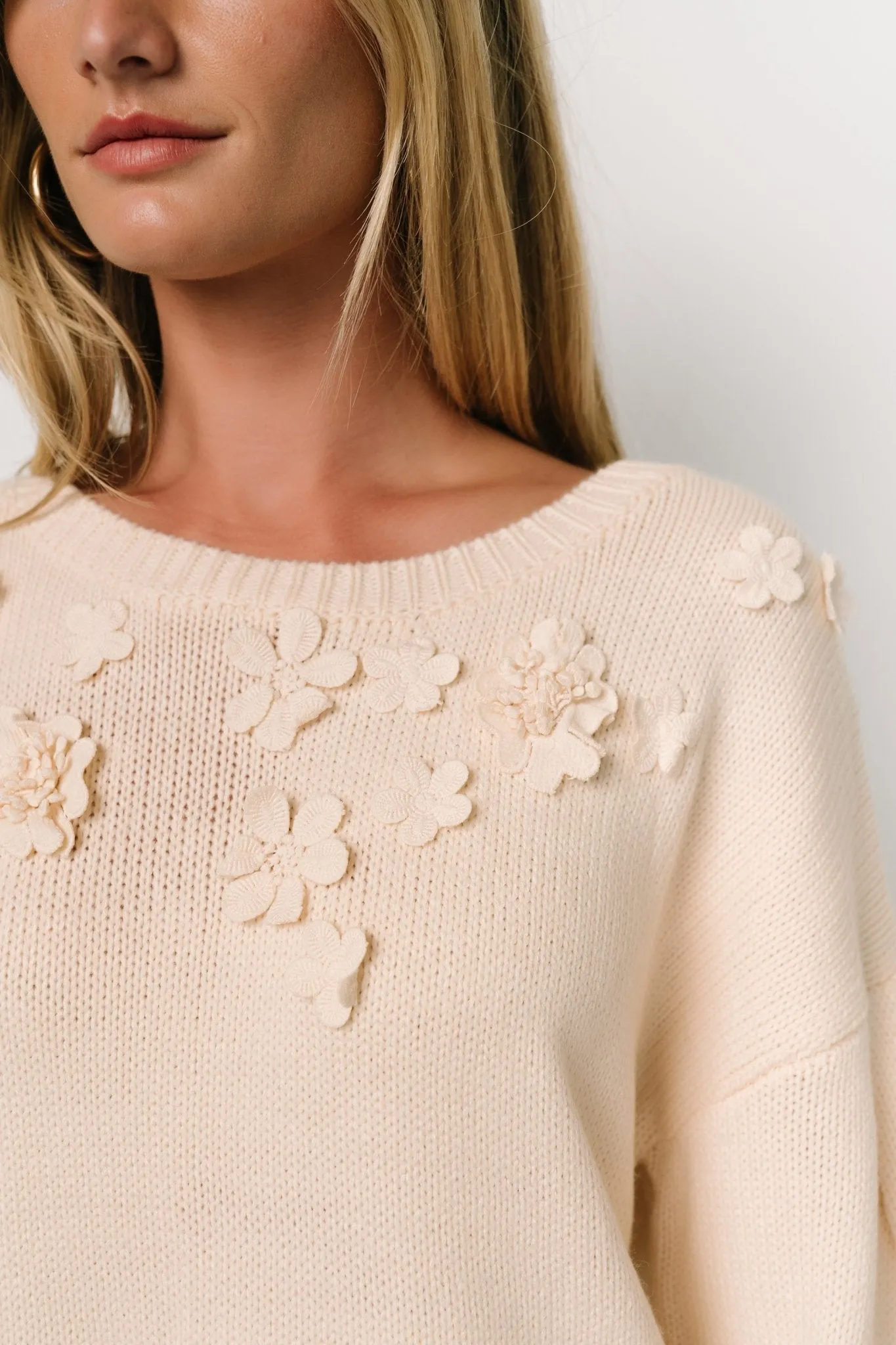 Margaux Sweater Dress | Cream