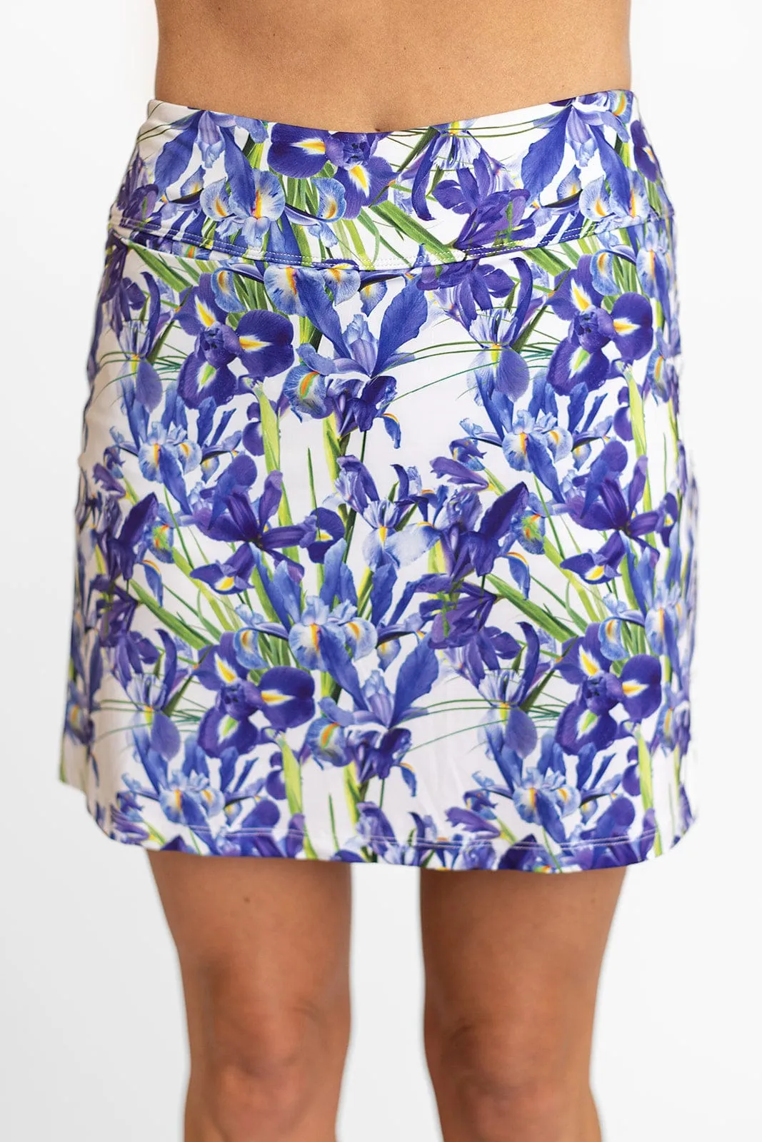 Marisa Pleated Skort - Fleur - 16 inch