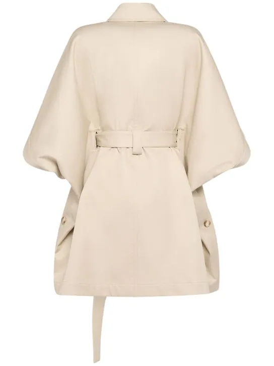 Max Mara   Agape cotton cape 