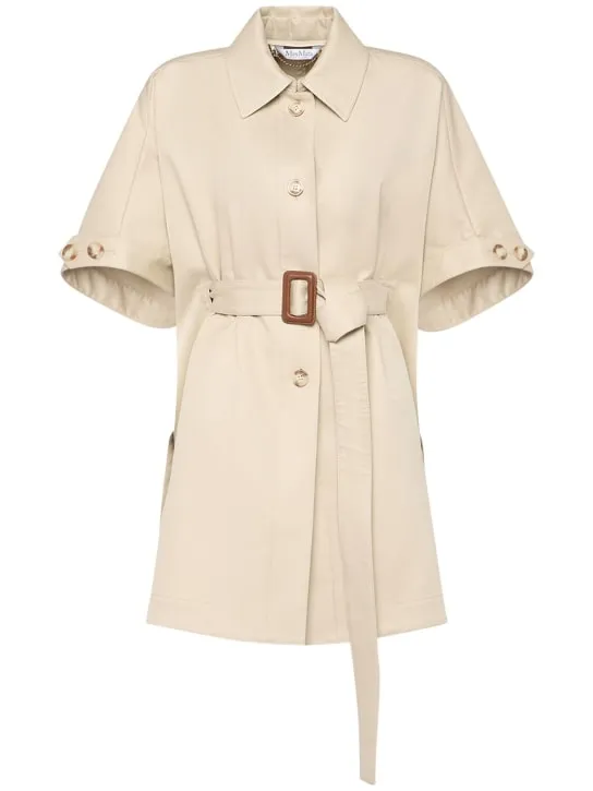 Max Mara   Agape cotton cape 