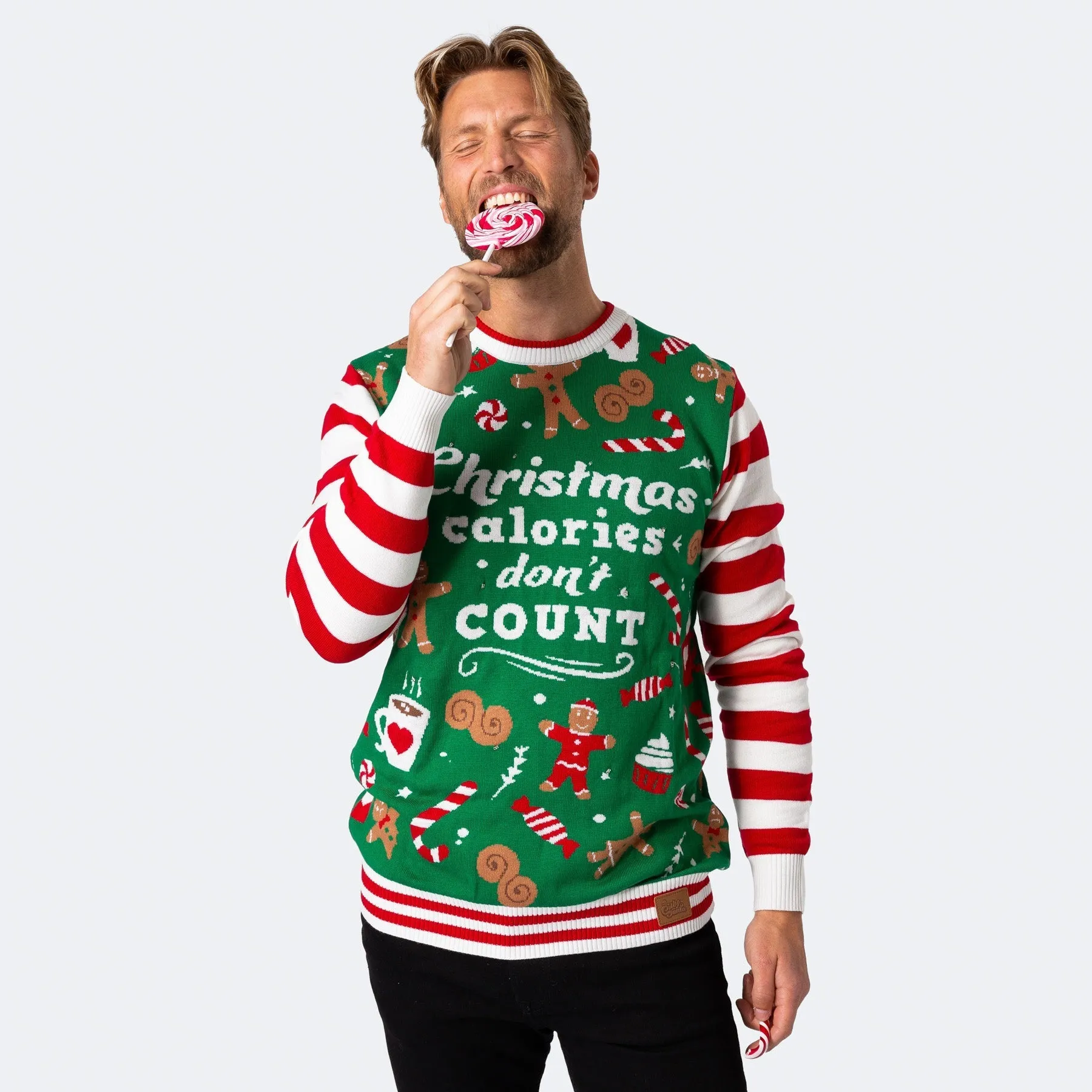 Men's Christmas Calories Jumper