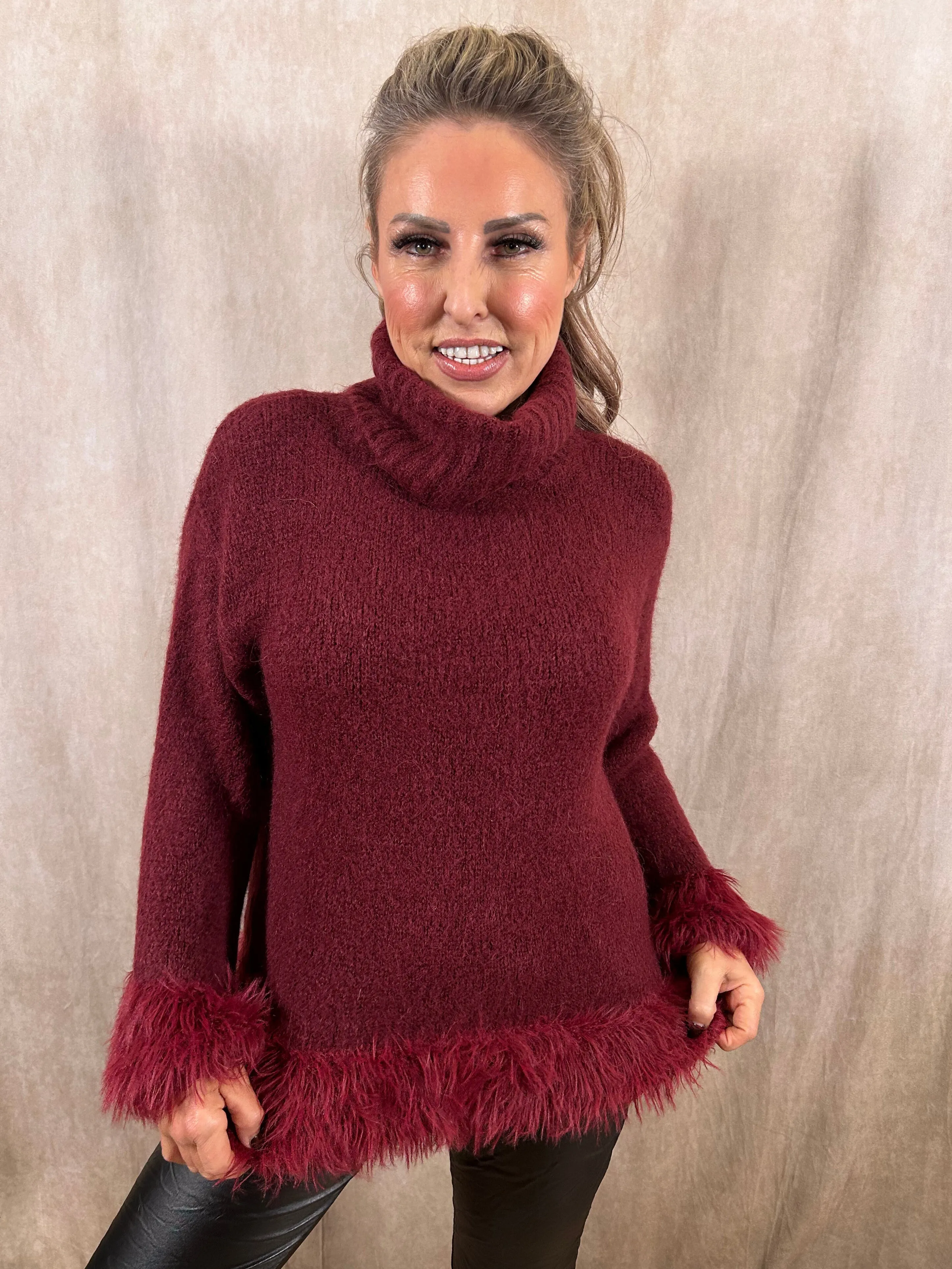 Morgan Mohair Polo Jumper