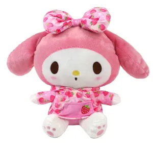 My Melody 10in Strawberry Hoodie Plush