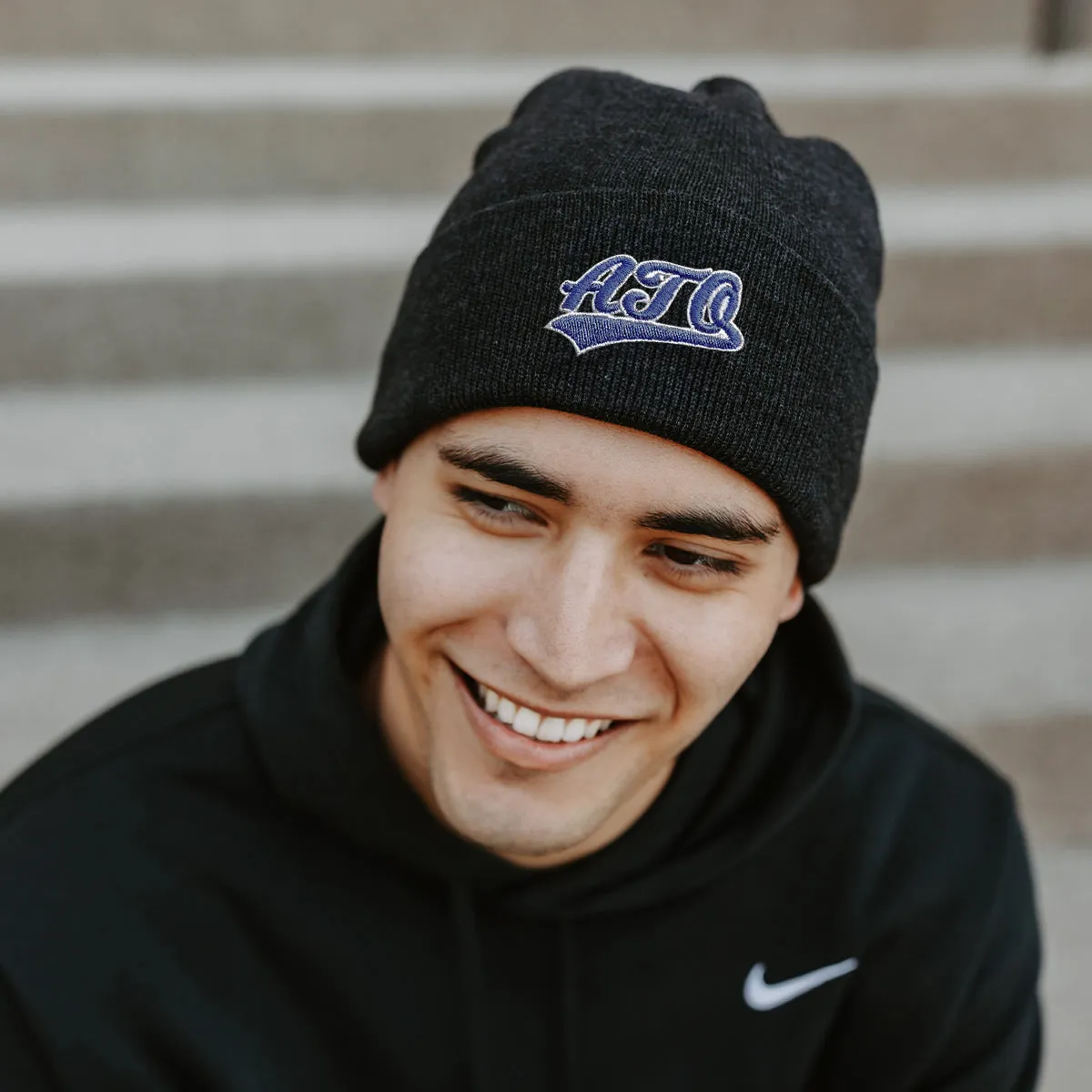 New! ATO Signature Charcoal Beanie