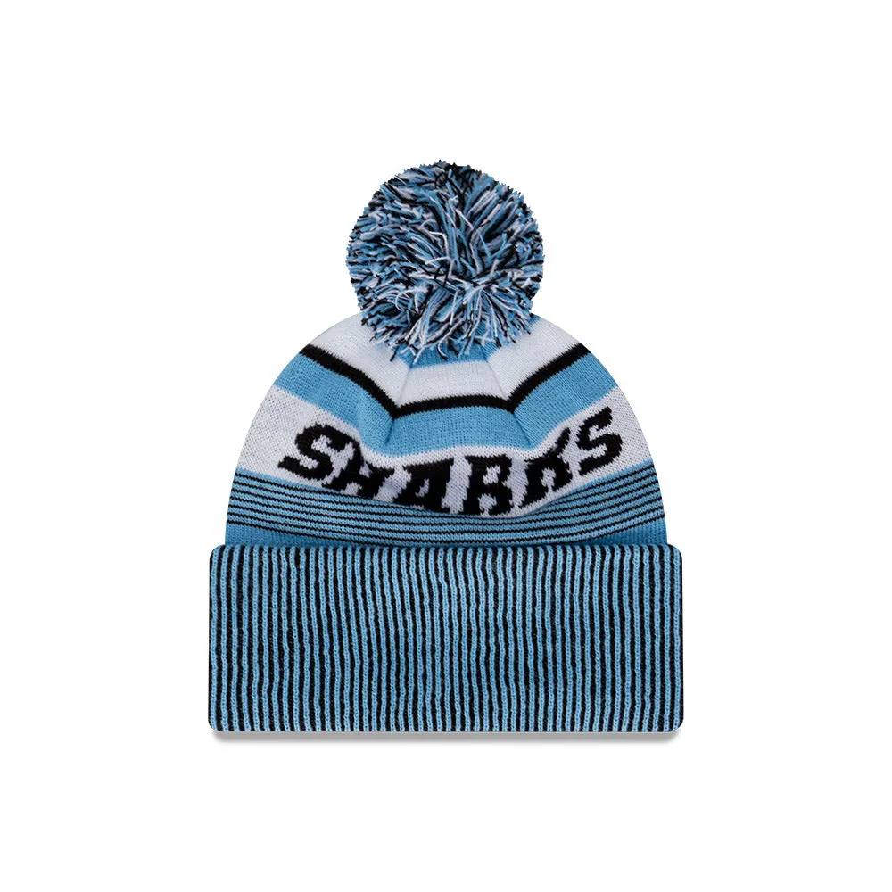 New Era Beanie NRL 2024 Team Cronulla Sutherland Sharks