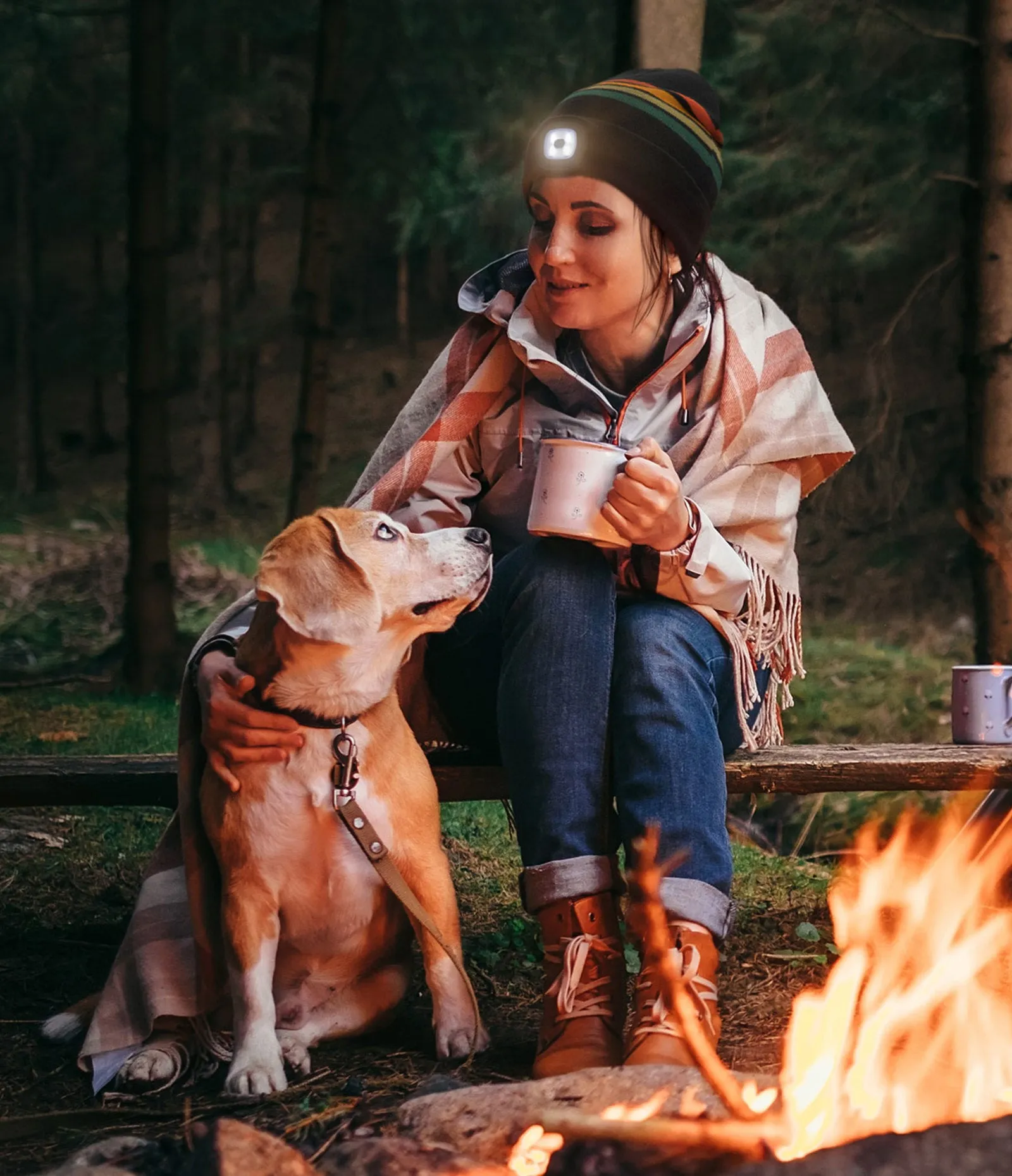 Night Scope Rechargeable LED Beanies - Explorer Collection