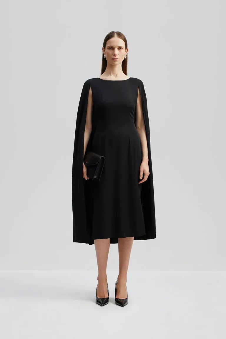 Norah Cape Midi Dress