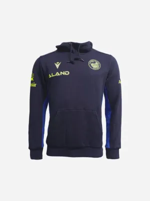 NRL 2024 Travel Hoodie - Parramatta Eels - Navy - Adult - Mens - Hoody - Jumper