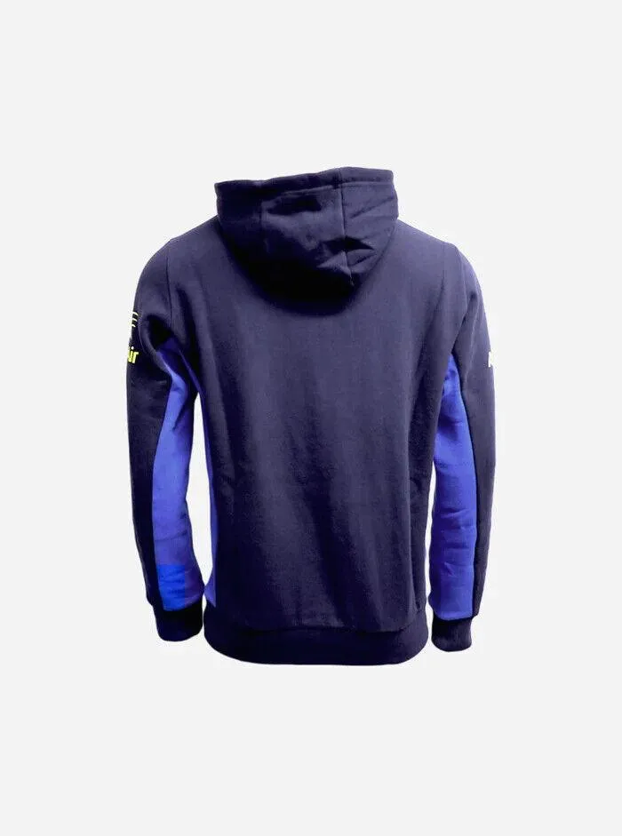 NRL 2024 Travel Hoodie - Parramatta Eels - Navy - Adult - Mens - Hoody - Jumper