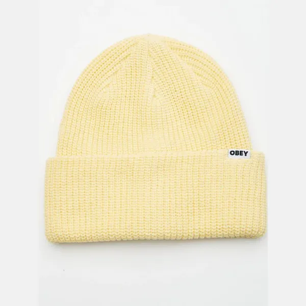 Obey Bold Organic Beanie - Butter