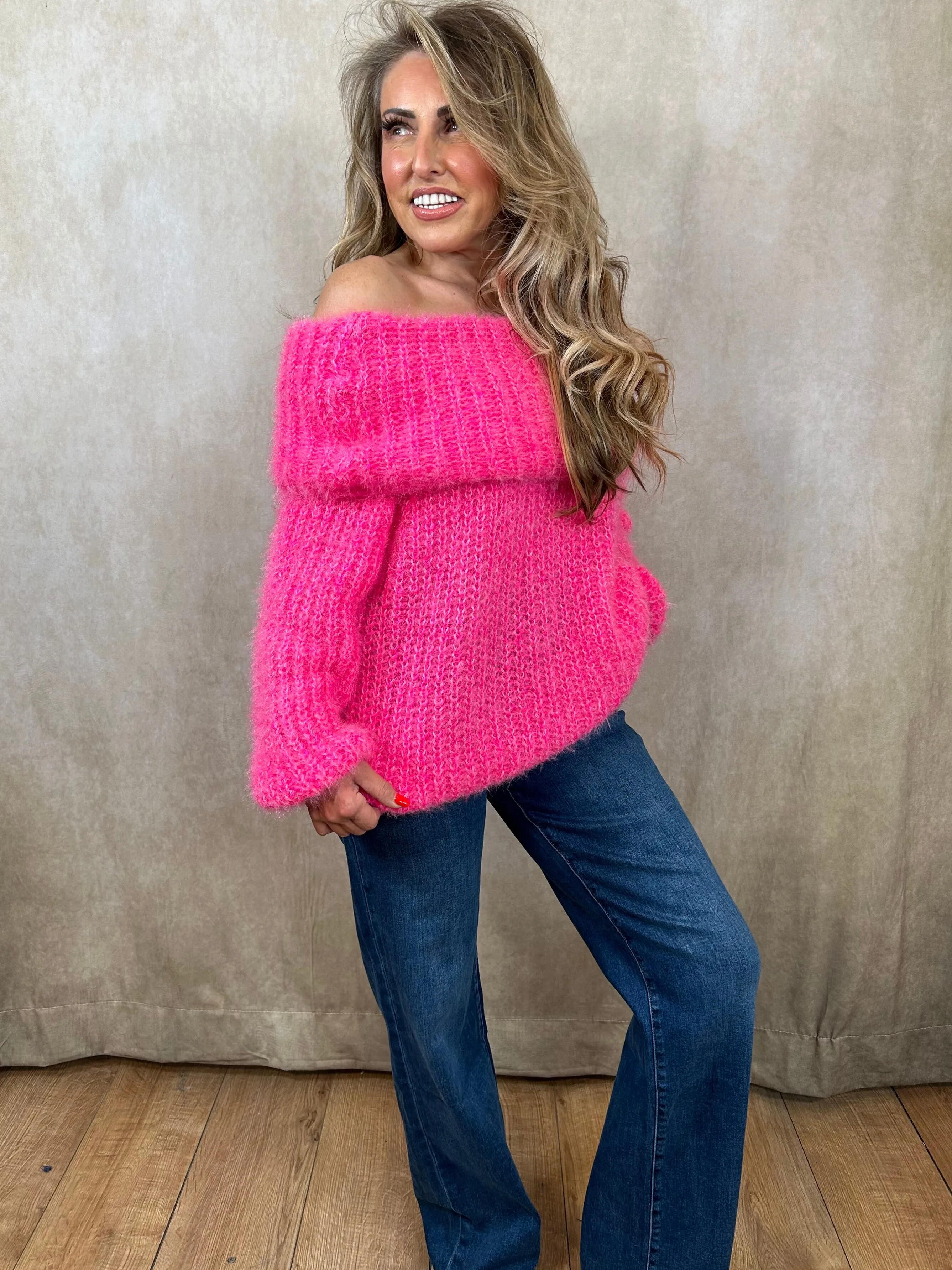 Olivia Off the Shoulder Jumper