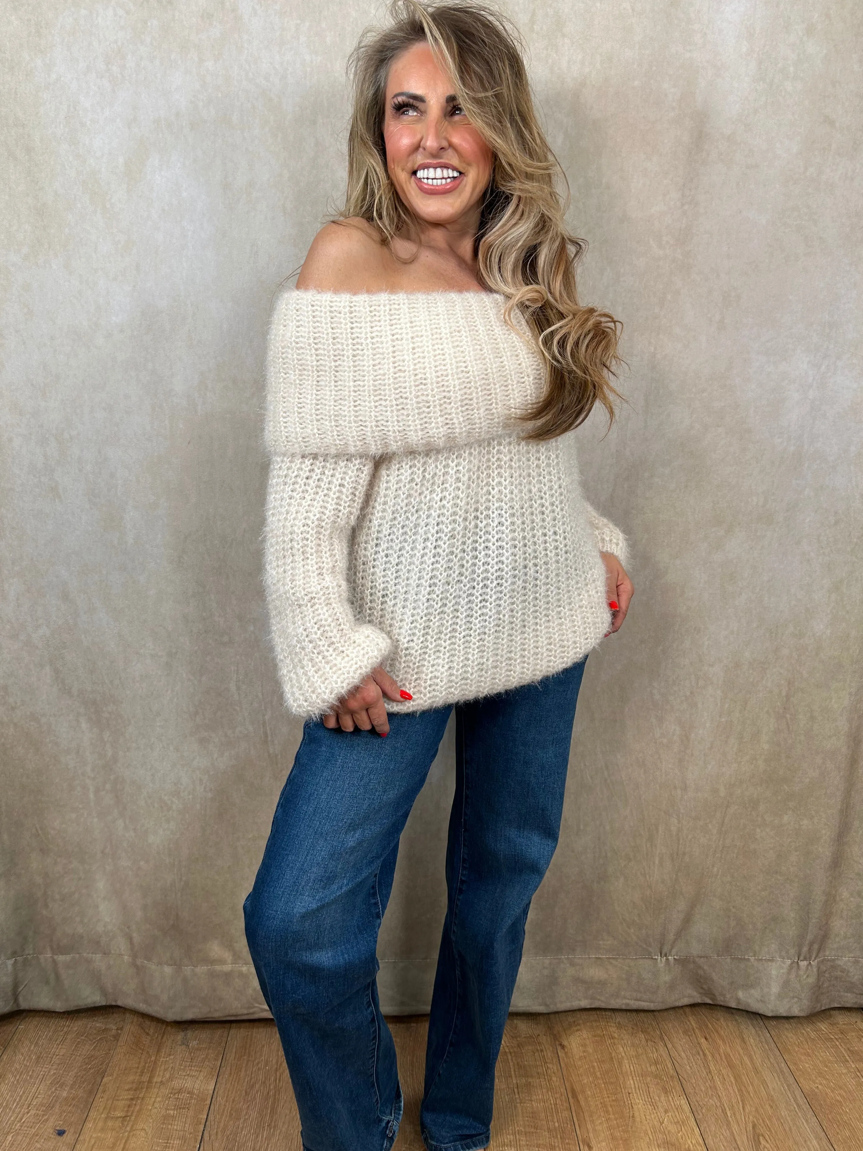 Olivia Off the Shoulder Jumper