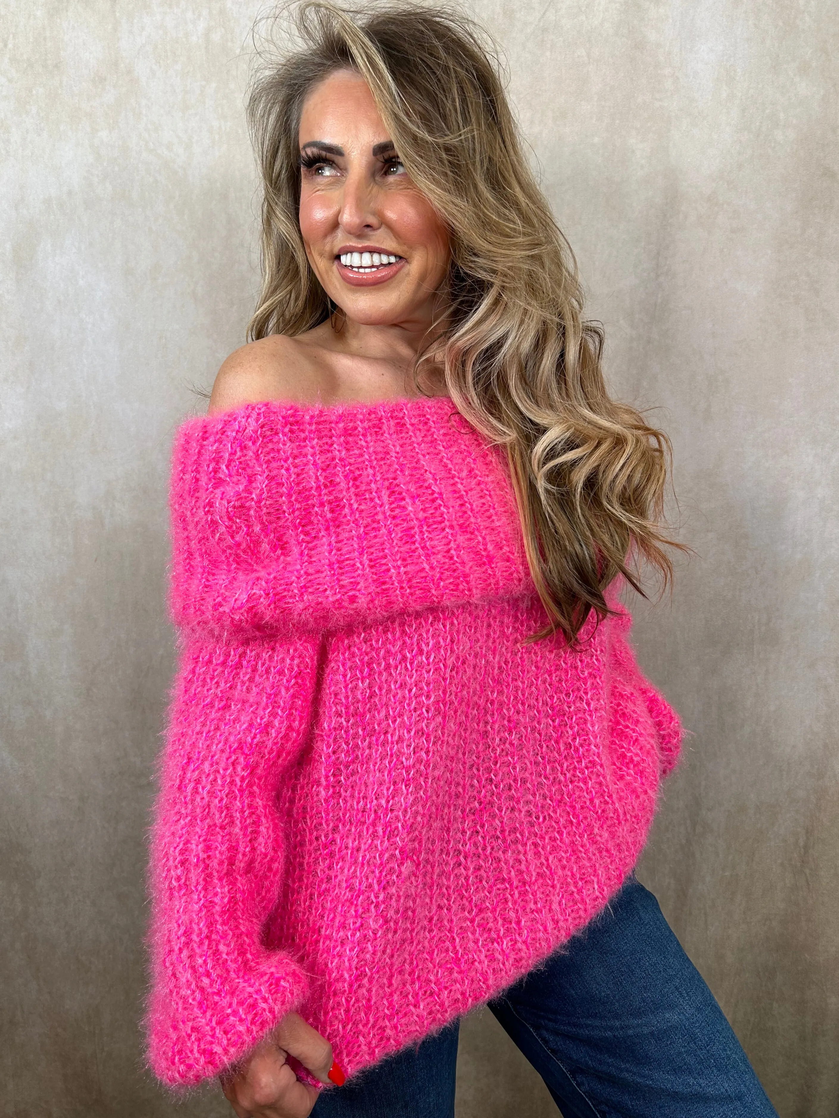 Olivia Off the Shoulder Jumper