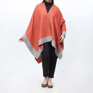 Orange Cape Shawl PW9806