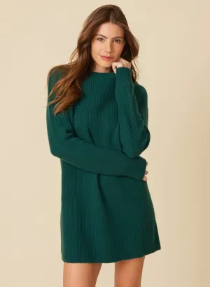 Pacific Cashmere Dress - Spruce