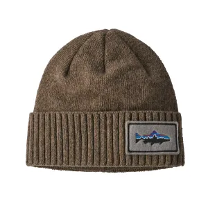 Patagonia Brodeo Beanie Ash Tan | Buy Patagonia Brodeo Beanie Ash Tan here | Outnorth