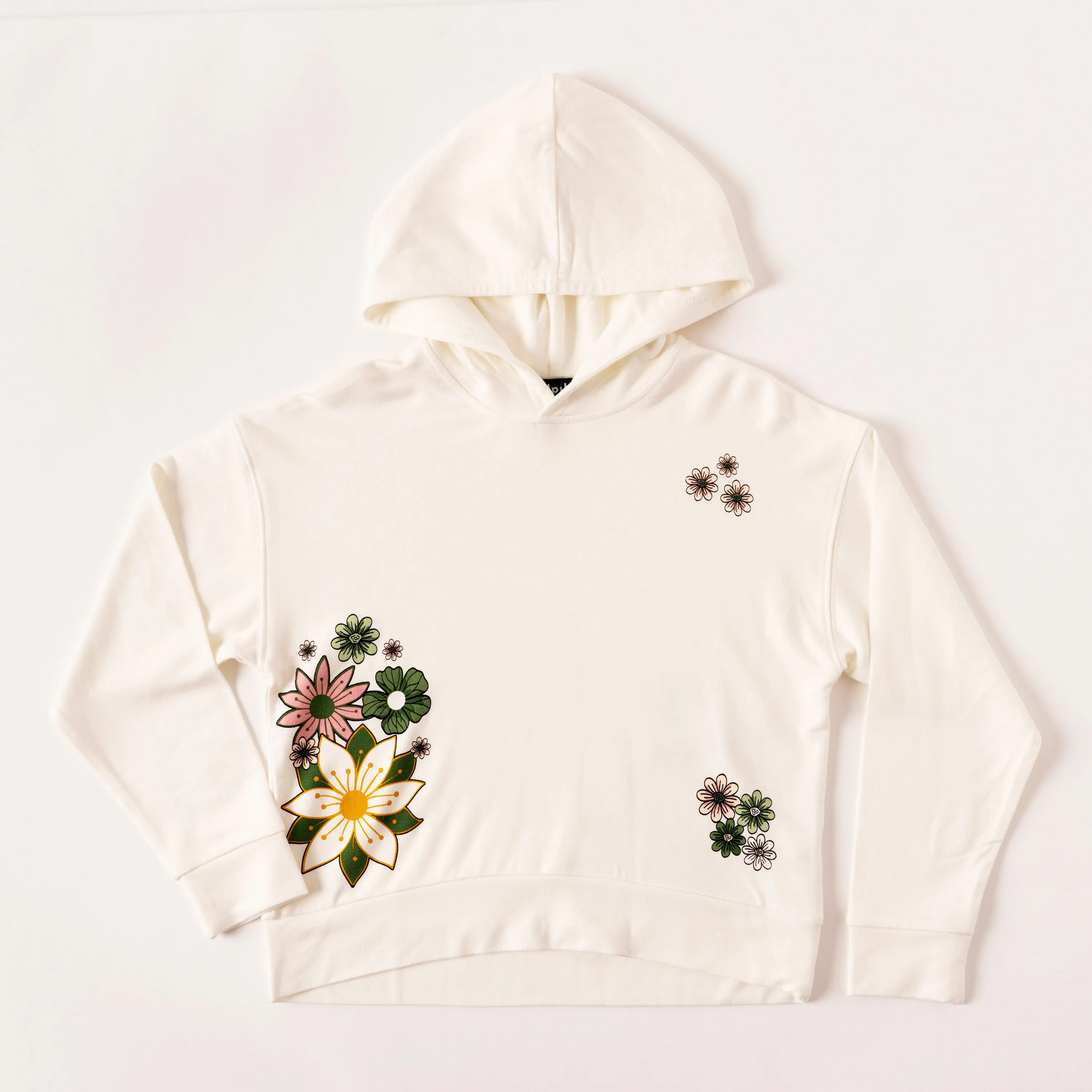 Peppy Floral Hooded Top