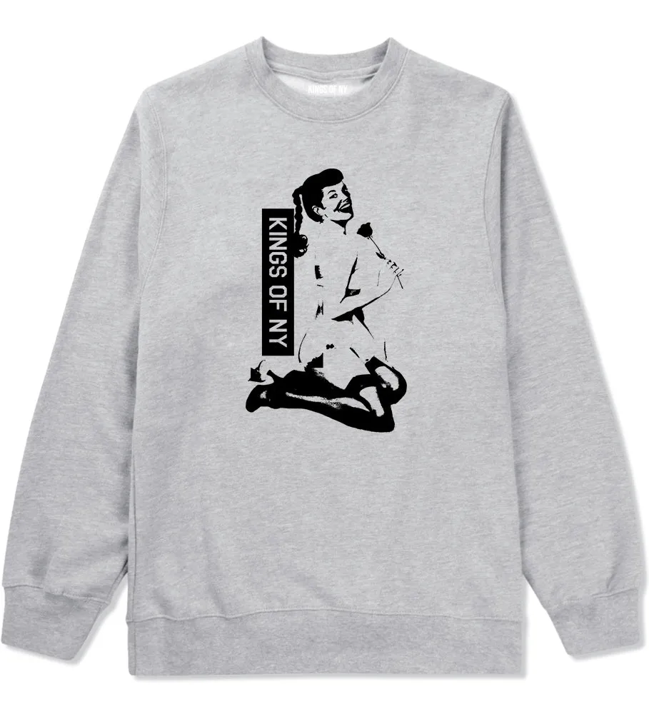 Pinup Girl Rose Crewneck Sweatshirt