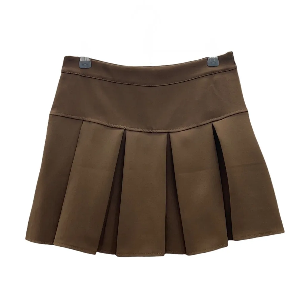 Pleated Mini Skirt K0302